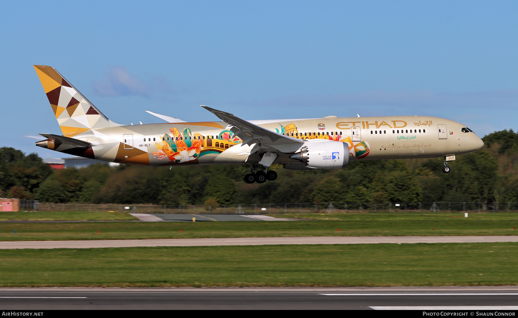 Aircraft Photo of A6-BLT | Boeing 787-9 Dreamliner | Etihad Airways | AirHistory.net #283668