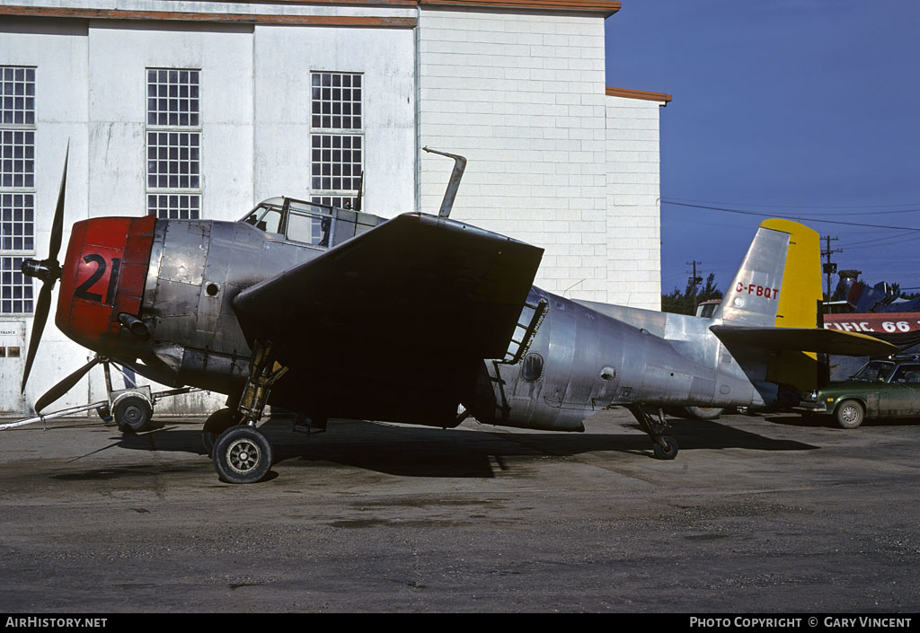 Aircraft Photo of C-FBQT | Grumman TBM-3E Avenger | AirHistory.net #283675