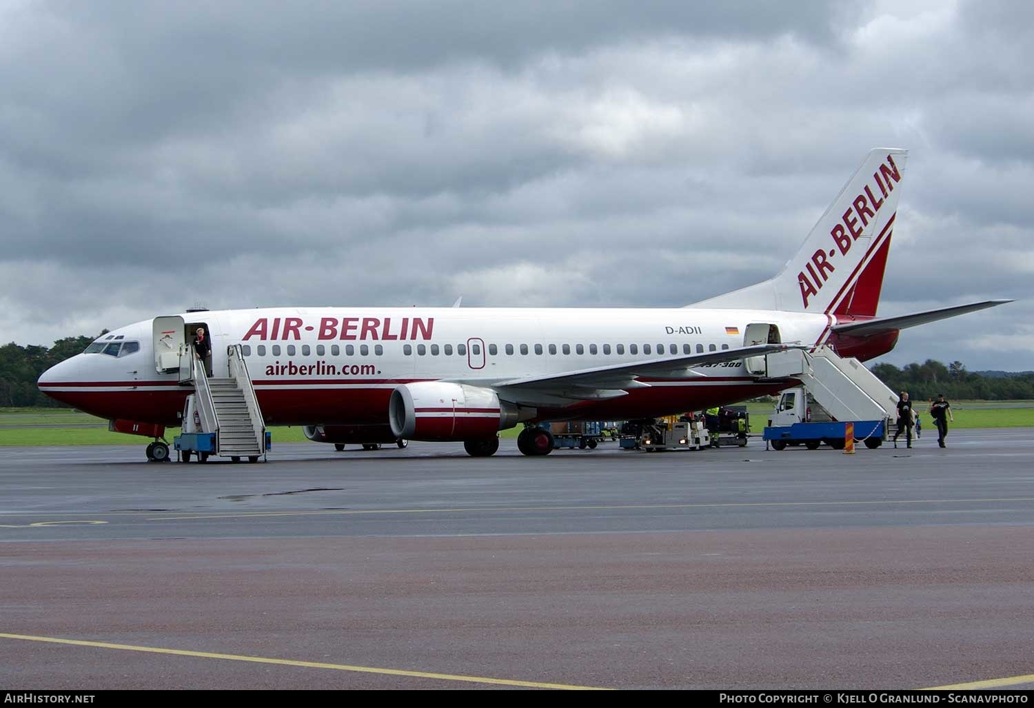 Aircraft Photo of D-ADII | Boeing 737-329 | Air Berlin | AirHistory.net #283677