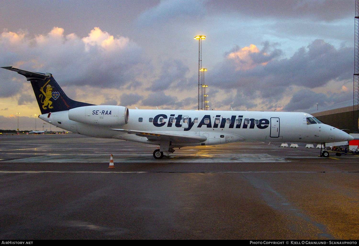 Aircraft Photo of SE-RAA | Embraer ERJ-135ER (EMB-135ER) | City Airline | AirHistory.net #283683