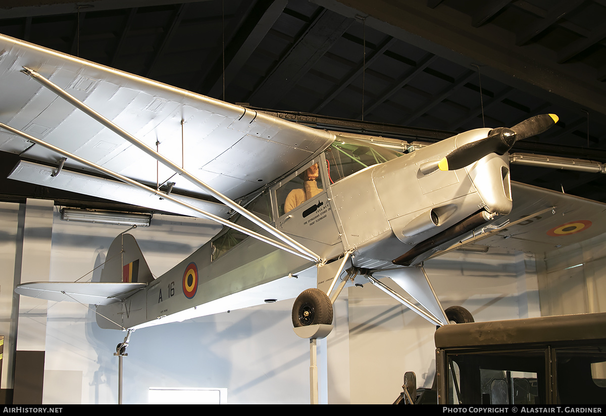 Aircraft Photo of A-16 | Auster K Auster AOP6 | Belgium - Army | AirHistory.net #283697