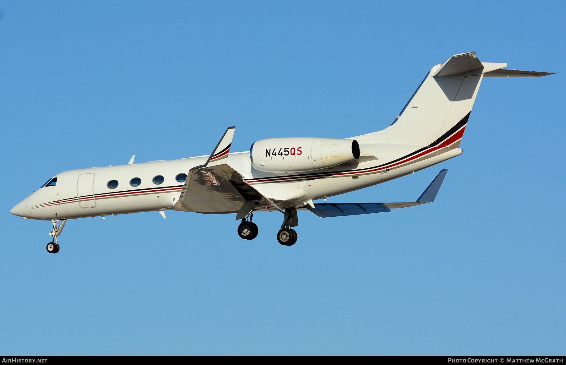 Aircraft Photo of N445QS | Gulfstream Aerospace G-IV-X Gulfstream G450 | AirHistory.net #283710