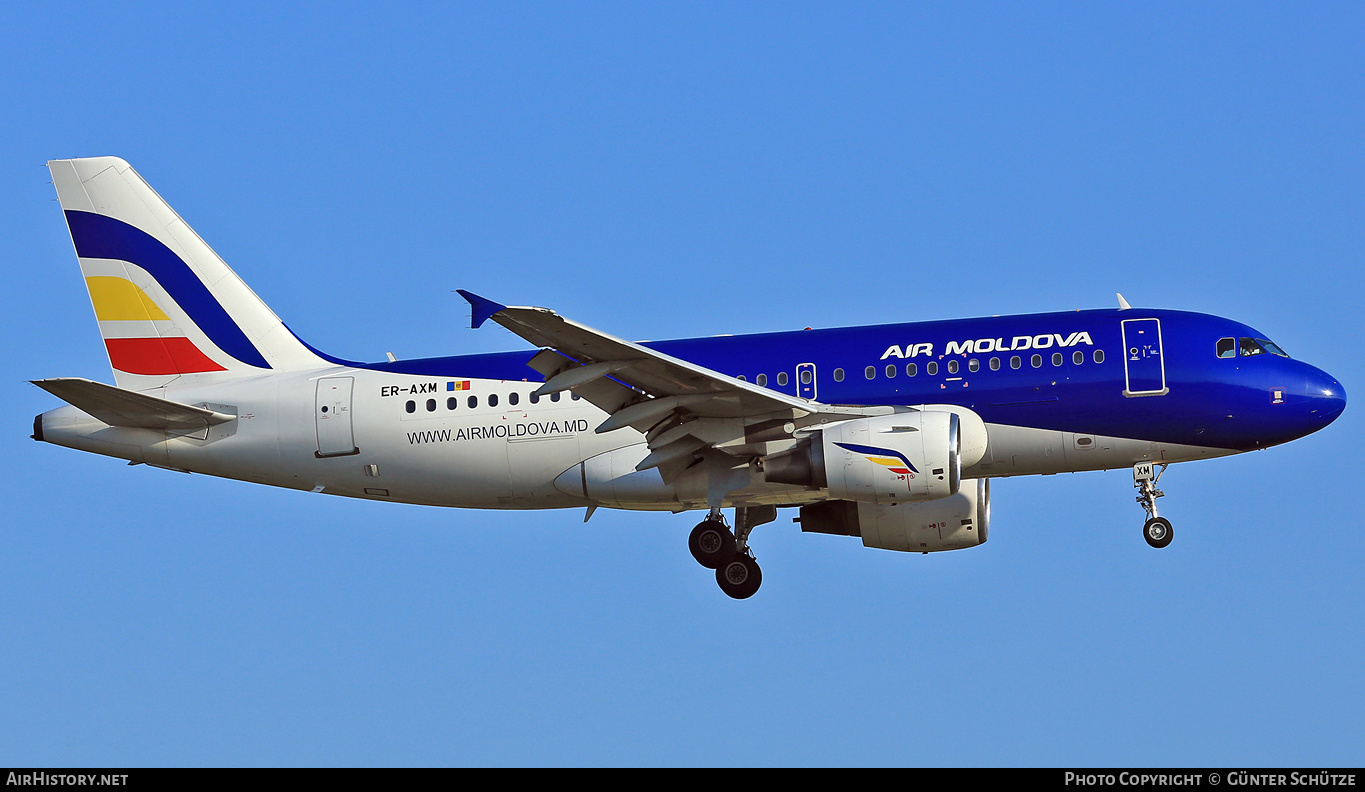 Aircraft Photo of ER-AXM | Airbus A319-112 | Air Moldova | AirHistory.net #283715