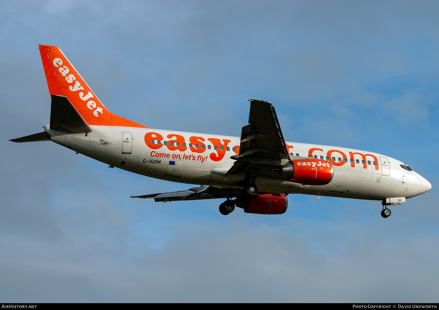 Aircraft Photo of G-IGOM | Boeing 737-36N | EasyJet | AirHistory.net #283728