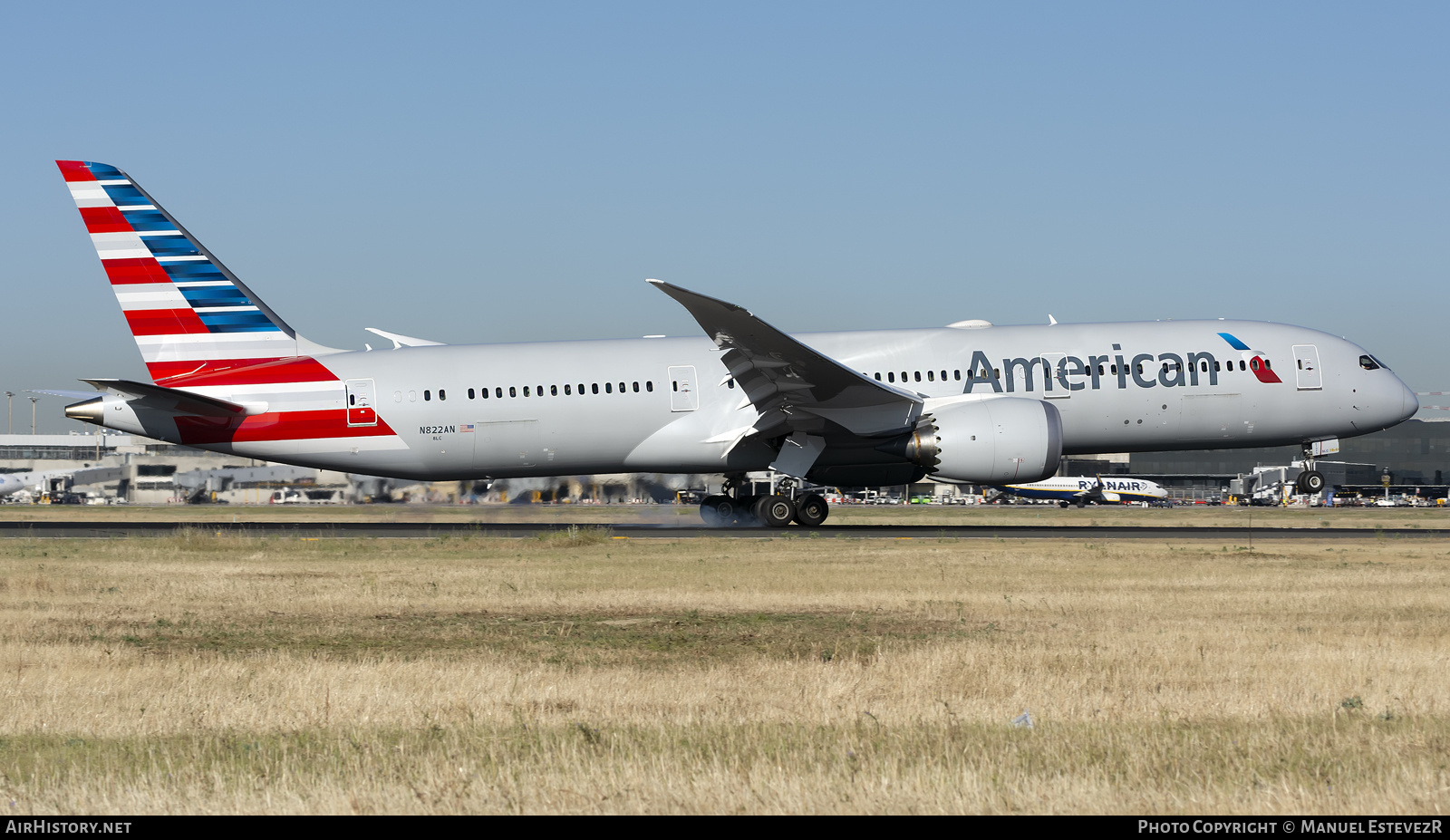 Aircraft Photo of N822AN | Boeing 787-9 Dreamliner | AirHistory.net #283734