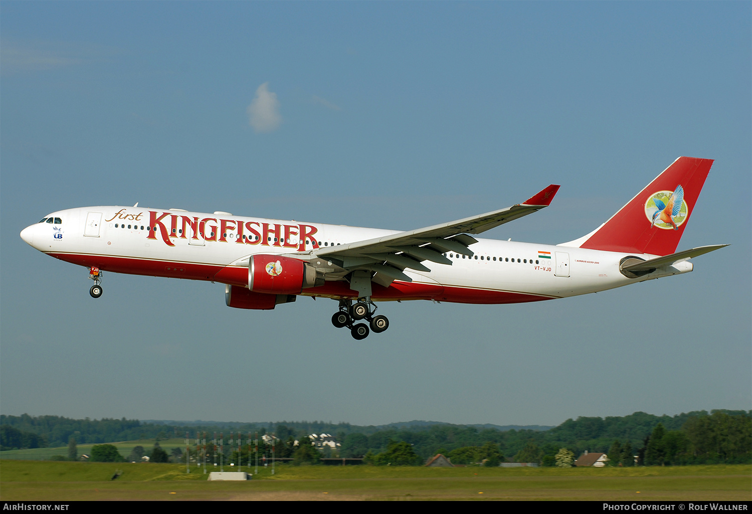Aircraft Photo of VT-VJO | Airbus A330-223 | Kingfisher Airlines | AirHistory.net #283741