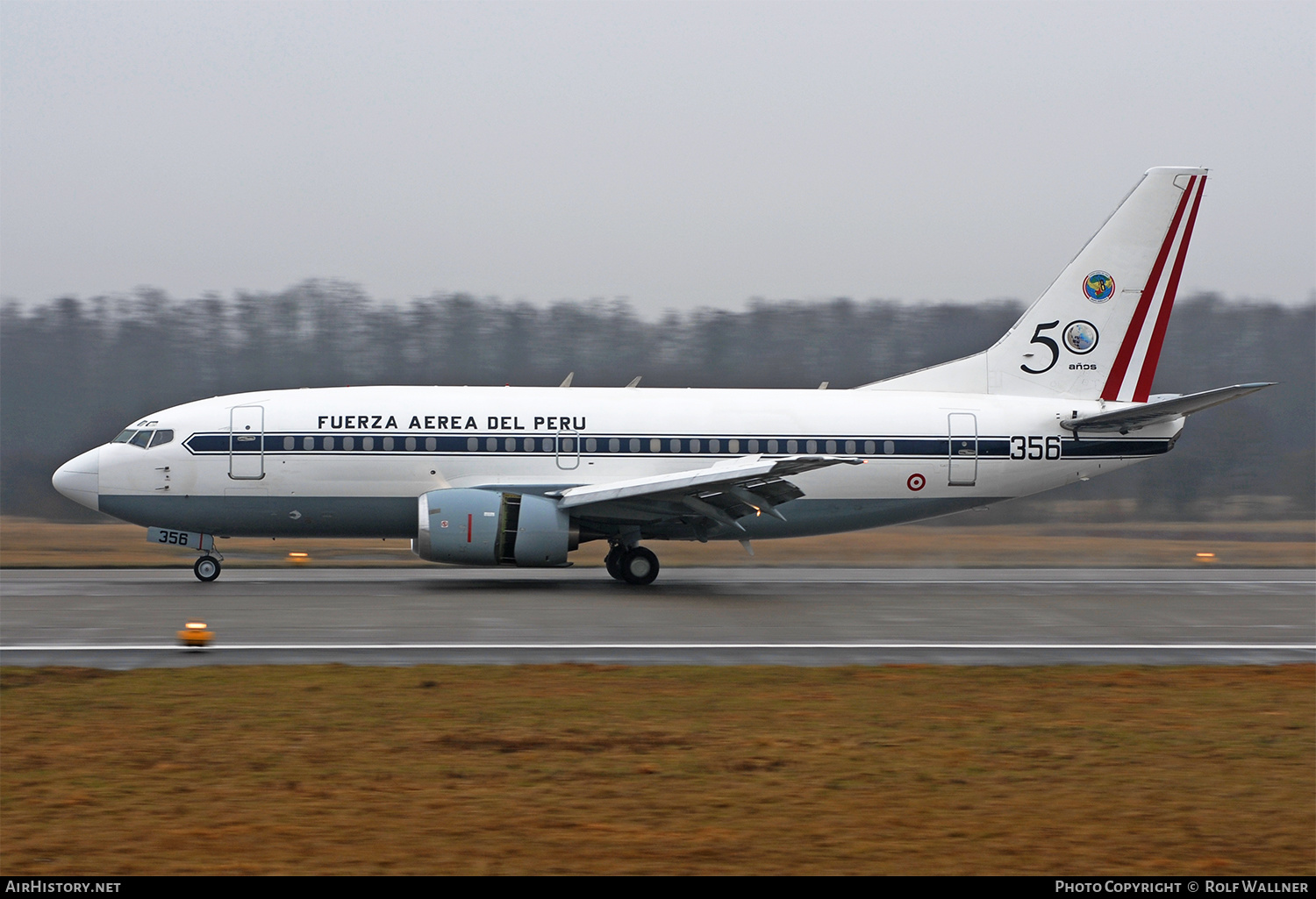 Aircraft Photo of 356 | Boeing 737-528 | Peru - Air Force | AirHistory.net #283752