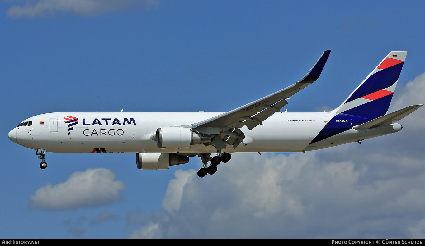 Aircraft Photo of N540LA | Boeing 767-316/ER(BCF) | LATAM Cargo | AirHistory.net #283755