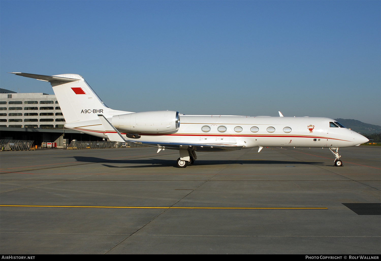 Aircraft Photo of A9C-BHR | Gulfstream Aerospace G-IV-X Gulfstream G450 | Bahrain Royal Flight | AirHistory.net #283757