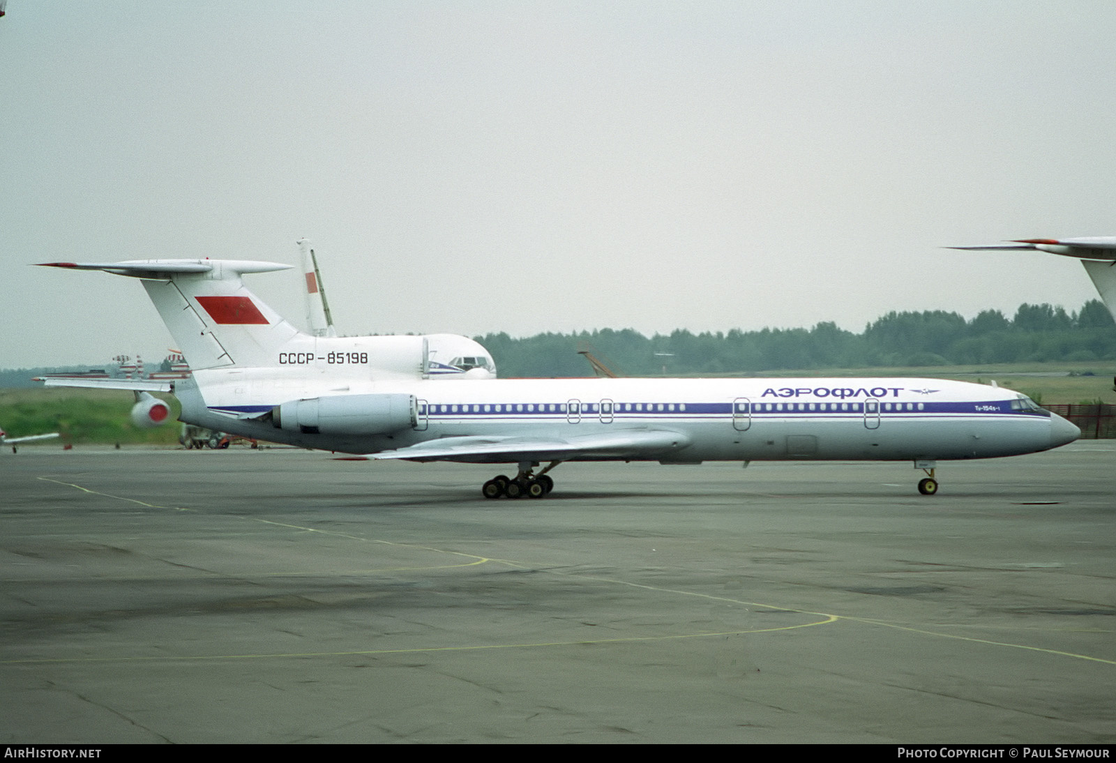 Aircraft Photo of CCCP-85198 | Tupolev Tu-154B-1 | Aeroflot | AirHistory.net #283768