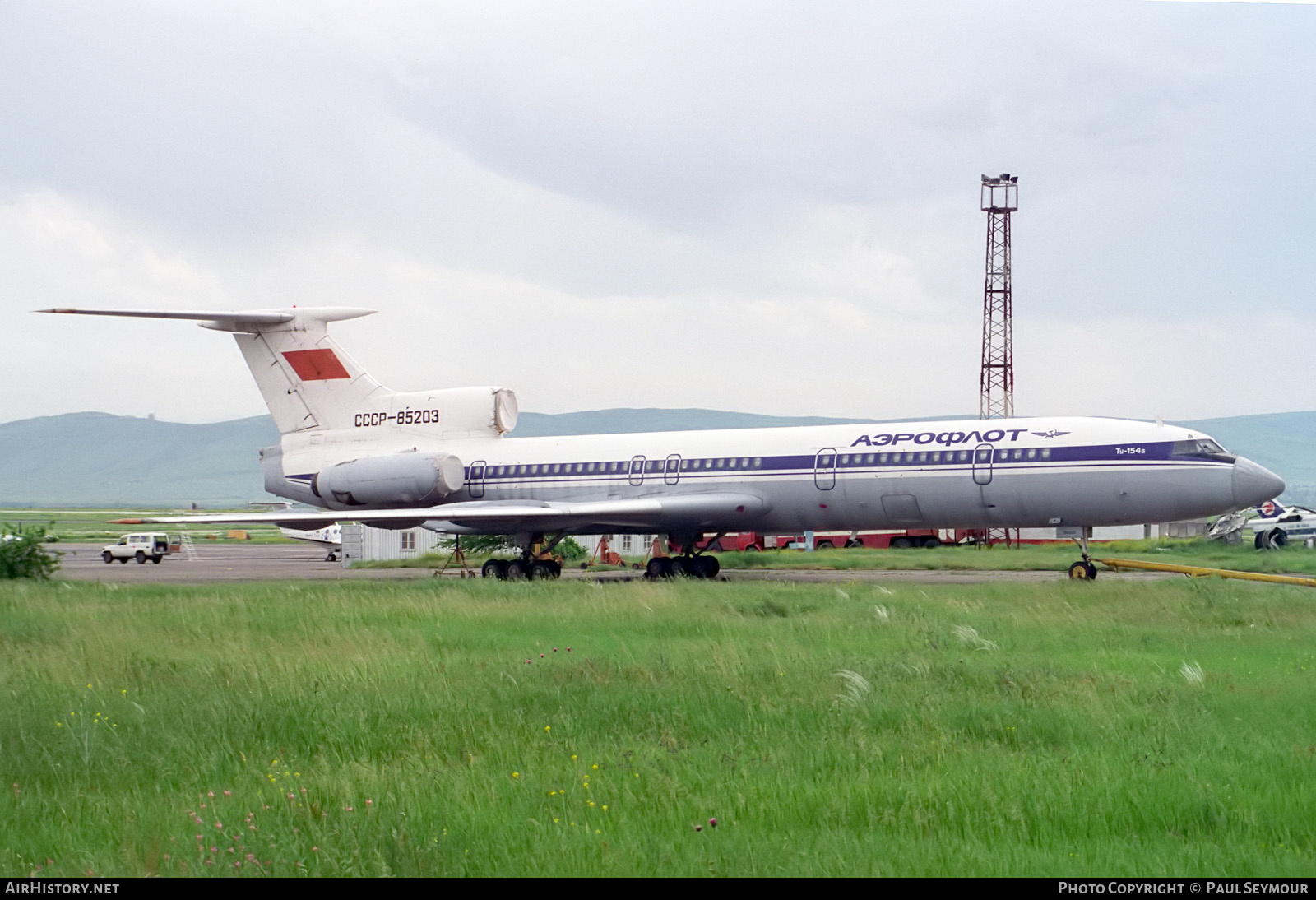 Aircraft Photo of CCCP-85203 | Tupolev Tu-154B | Aeroflot | AirHistory.net #283812