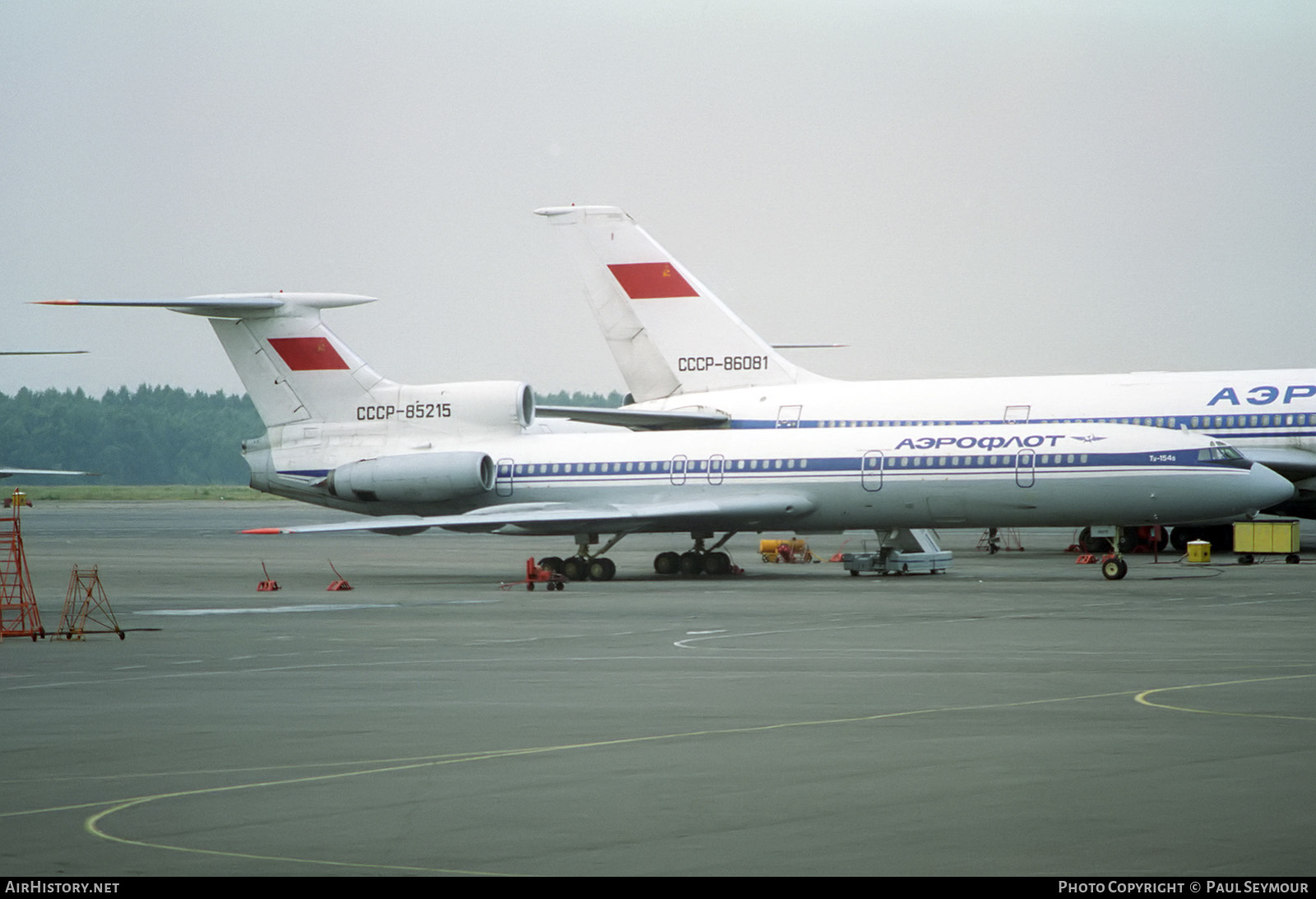 Aircraft Photo of CCCP-85215 | Tupolev Tu-154B | Aeroflot | AirHistory.net #283820