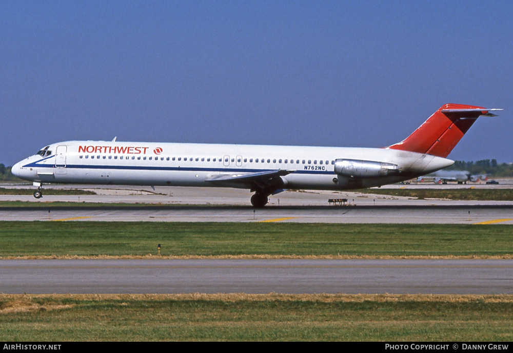 Aircraft Photo of N762NC | McDonnell Douglas DC-9-51 | Northwest Airlines | AirHistory.net #283830