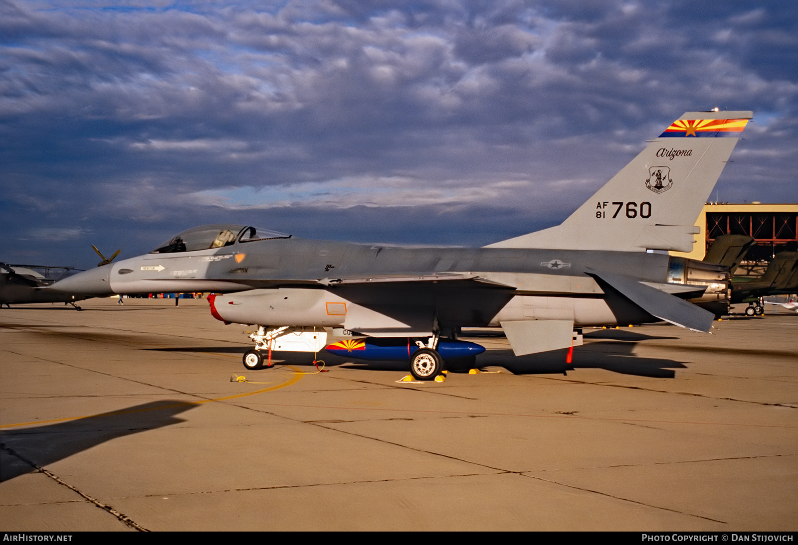 Aircraft Photo of 81-0760 / AF81-760 | General Dynamics F-16A Fighting Falcon | USA - Air Force | AirHistory.net #283832