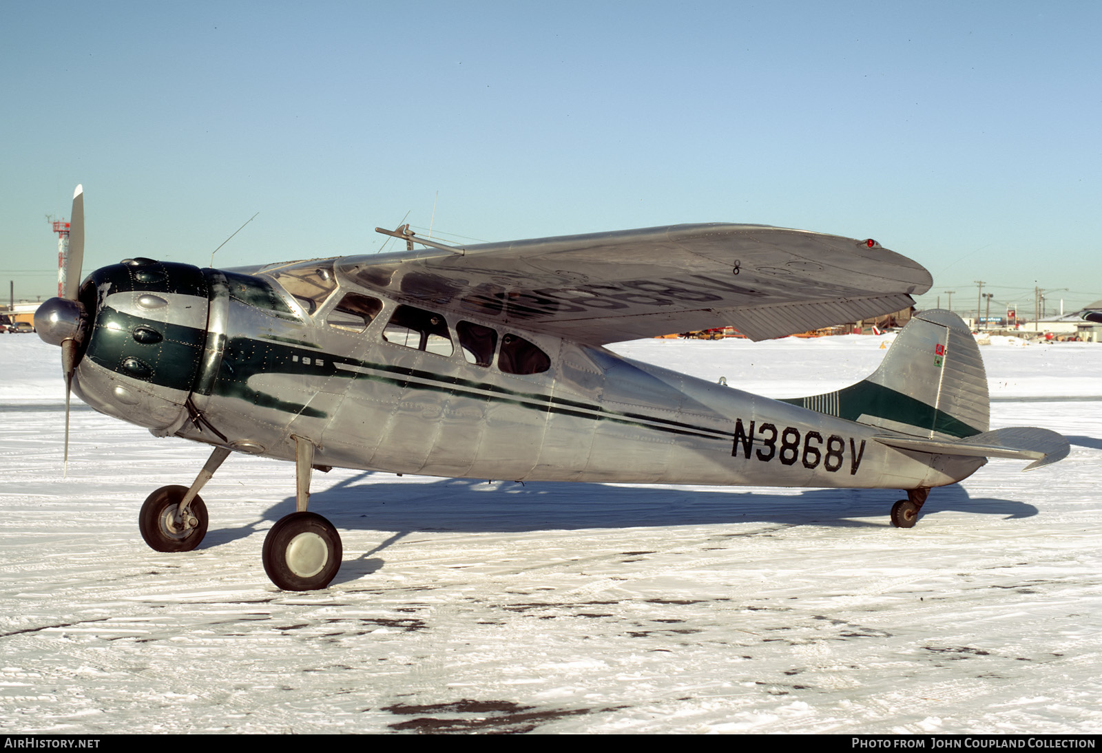 Aircraft Photo of N3868V | Cessna 195 | AirHistory.net #283837