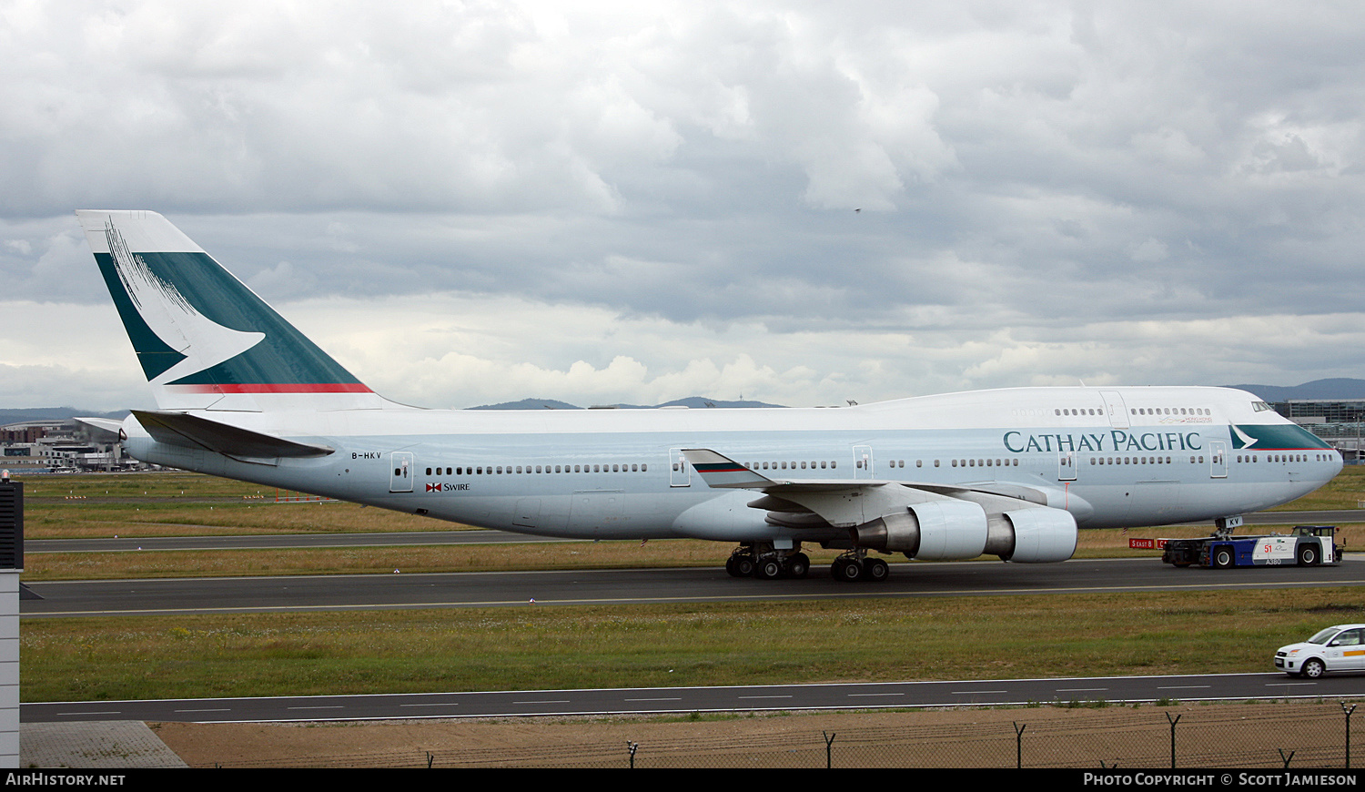 Aircraft Photo of B-HKV | Boeing 747-412 | Cathay Pacific Airways | AirHistory.net #283838