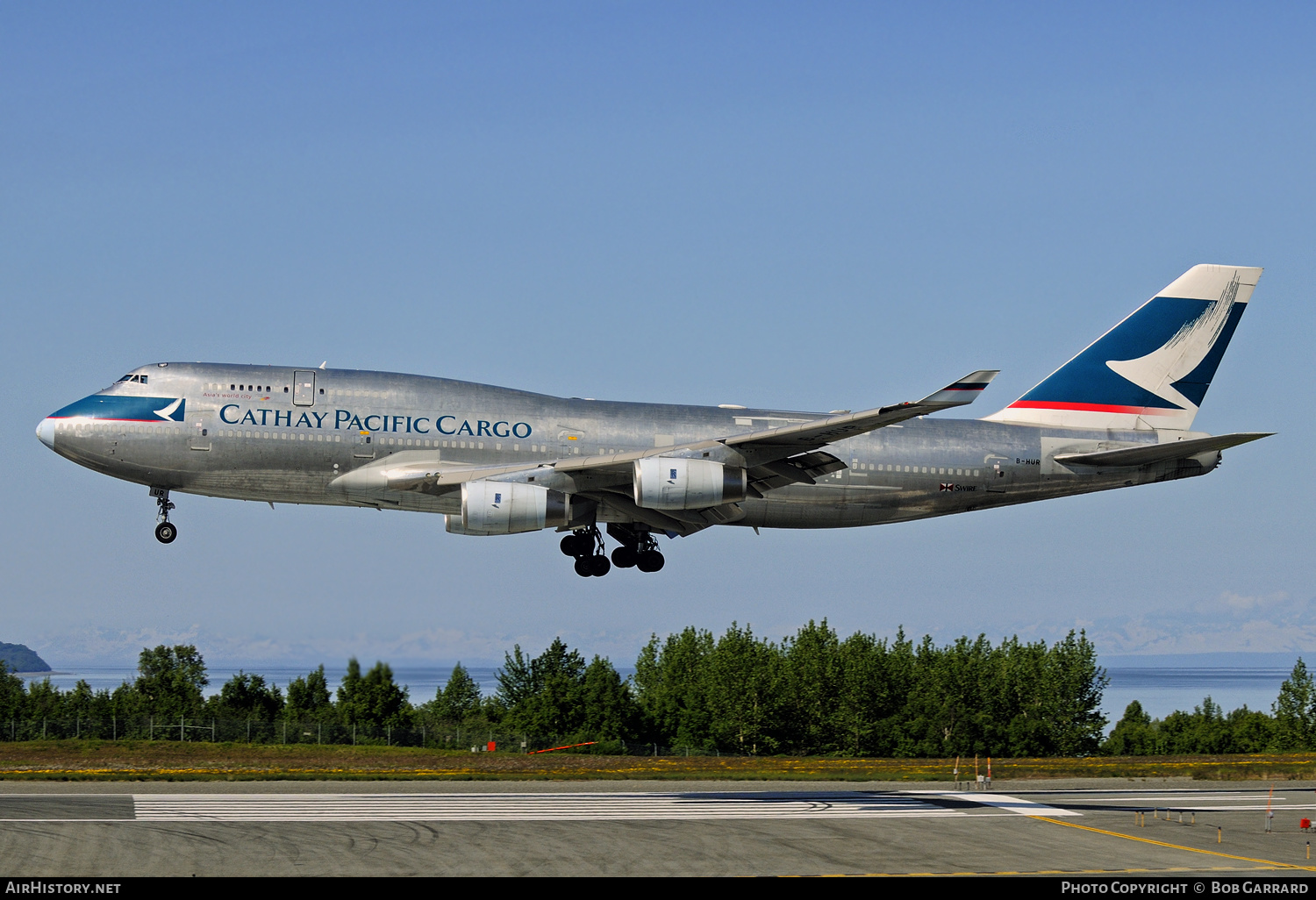 Aircraft Photo of B-HUR | Boeing 747-444(BCF) | Cathay Pacific Airways Cargo | AirHistory.net #283844