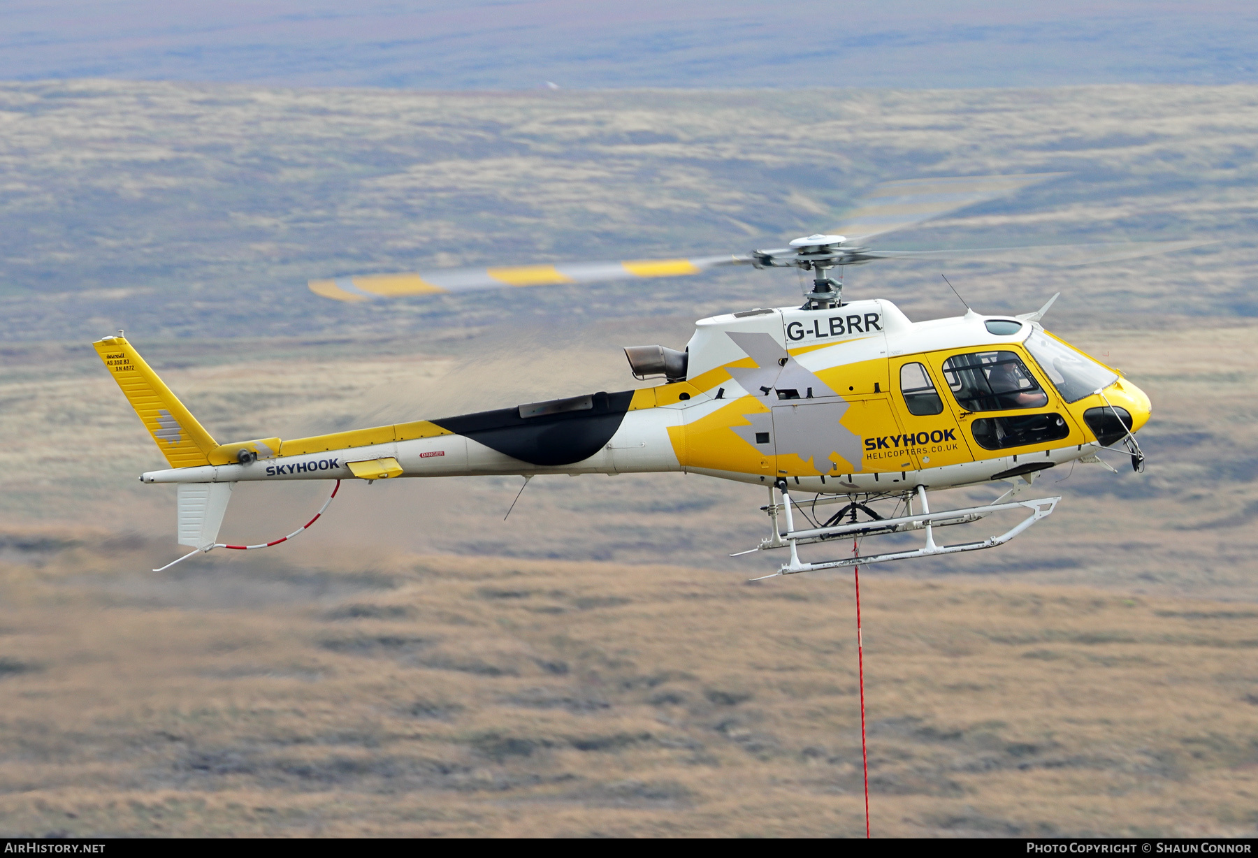 Aircraft Photo of G-LBRR | Aerospatiale AS-350B-3 Ecureuil | Skyhook Helicopters | AirHistory.net #283845
