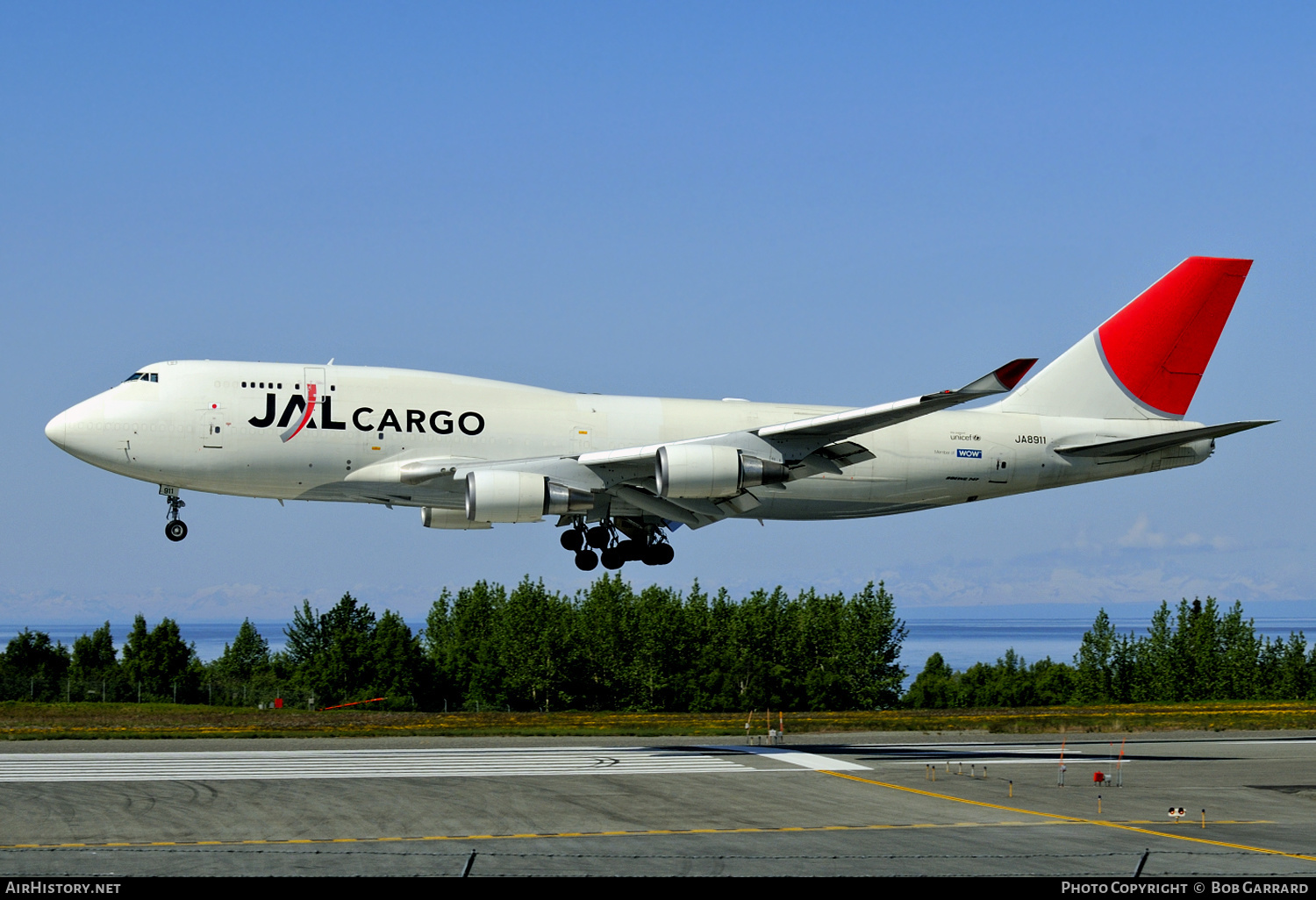 Aircraft Photo of JA8911 | Boeing 747-446(BCF) | Japan Air Lines - JAL Cargo | AirHistory.net #283852