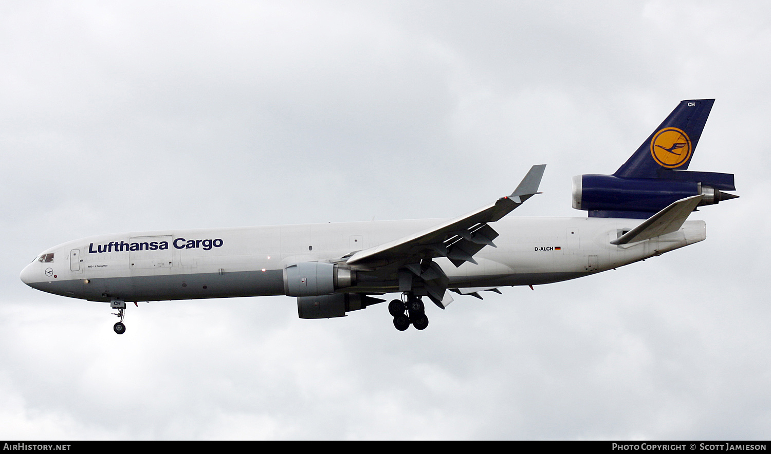 Aircraft Photo of D-ALCH | McDonnell Douglas MD-11F | Lufthansa Cargo | AirHistory.net #283863