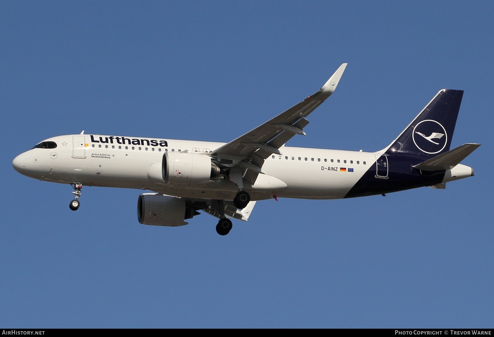 Aircraft Photo of D-AINZ | Airbus A320-271N | Lufthansa | AirHistory.net #283865