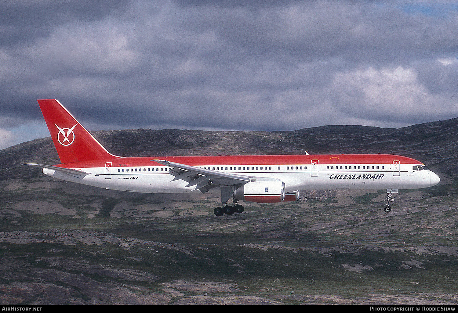 Aircraft Photo of TF-GRL | Boeing 757-236 | Greenlandair - Grønlandsfly | AirHistory.net #283884