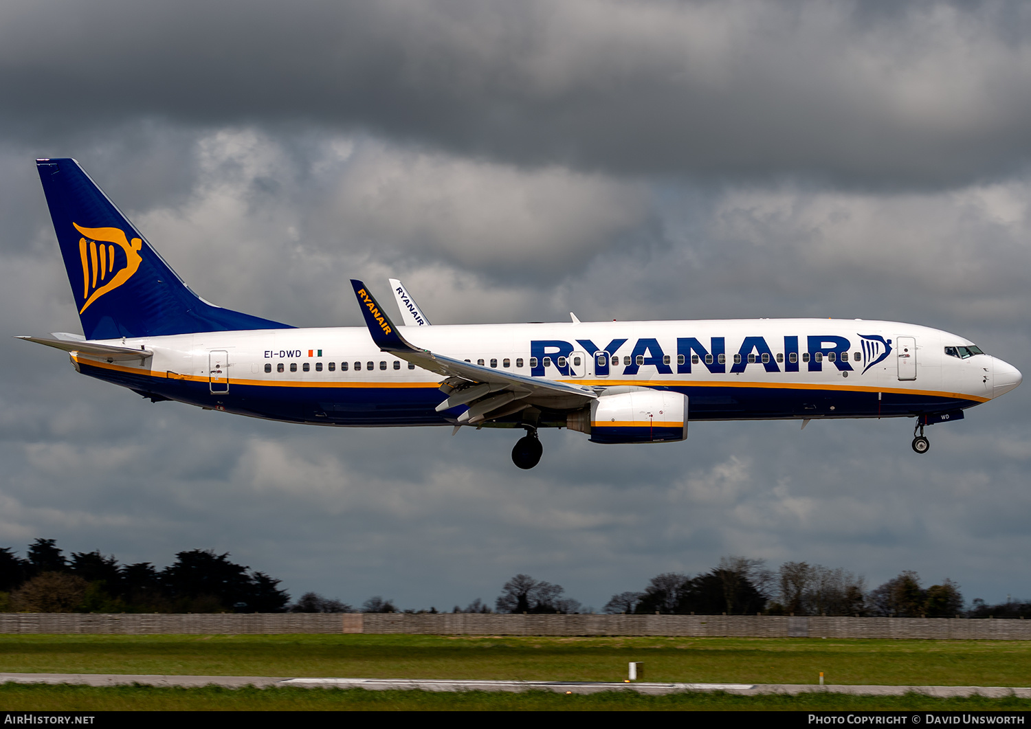 Aircraft Photo of EI-DWD | Boeing 737-8AS | Ryanair | AirHistory.net #283892
