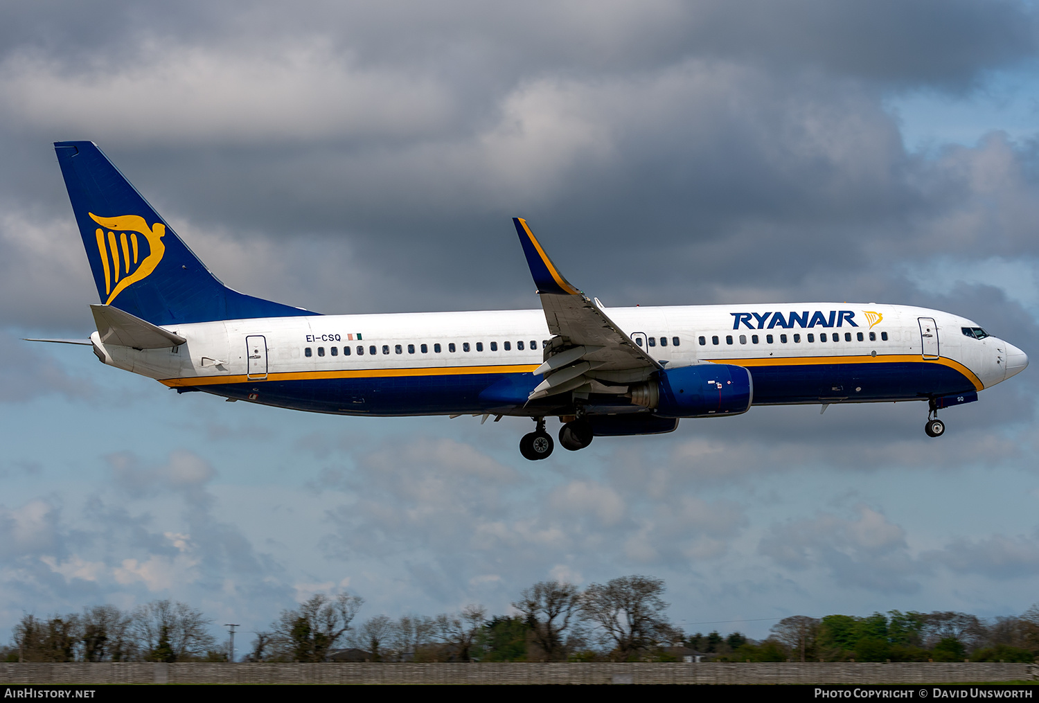 Aircraft Photo of EI-CSQ | Boeing 737-8AS | Ryanair | AirHistory.net #283900