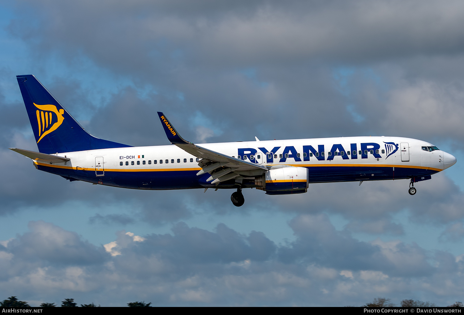 Aircraft Photo of EI-DCH | Boeing 737-8AS | Ryanair | AirHistory.net #283909