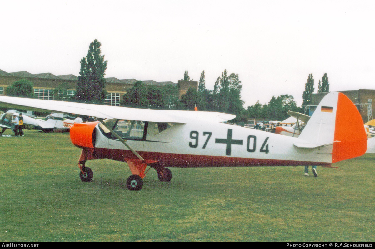 Aircraft Photo of G-APVF / 9704 | Pützer Elster B | Germany - Air Force | AirHistory.net #283913