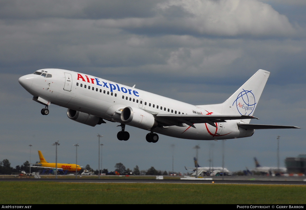 Aircraft Photo of OM-BEX | Boeing 737-382 | AirExplore - Axe | AirHistory.net #283919