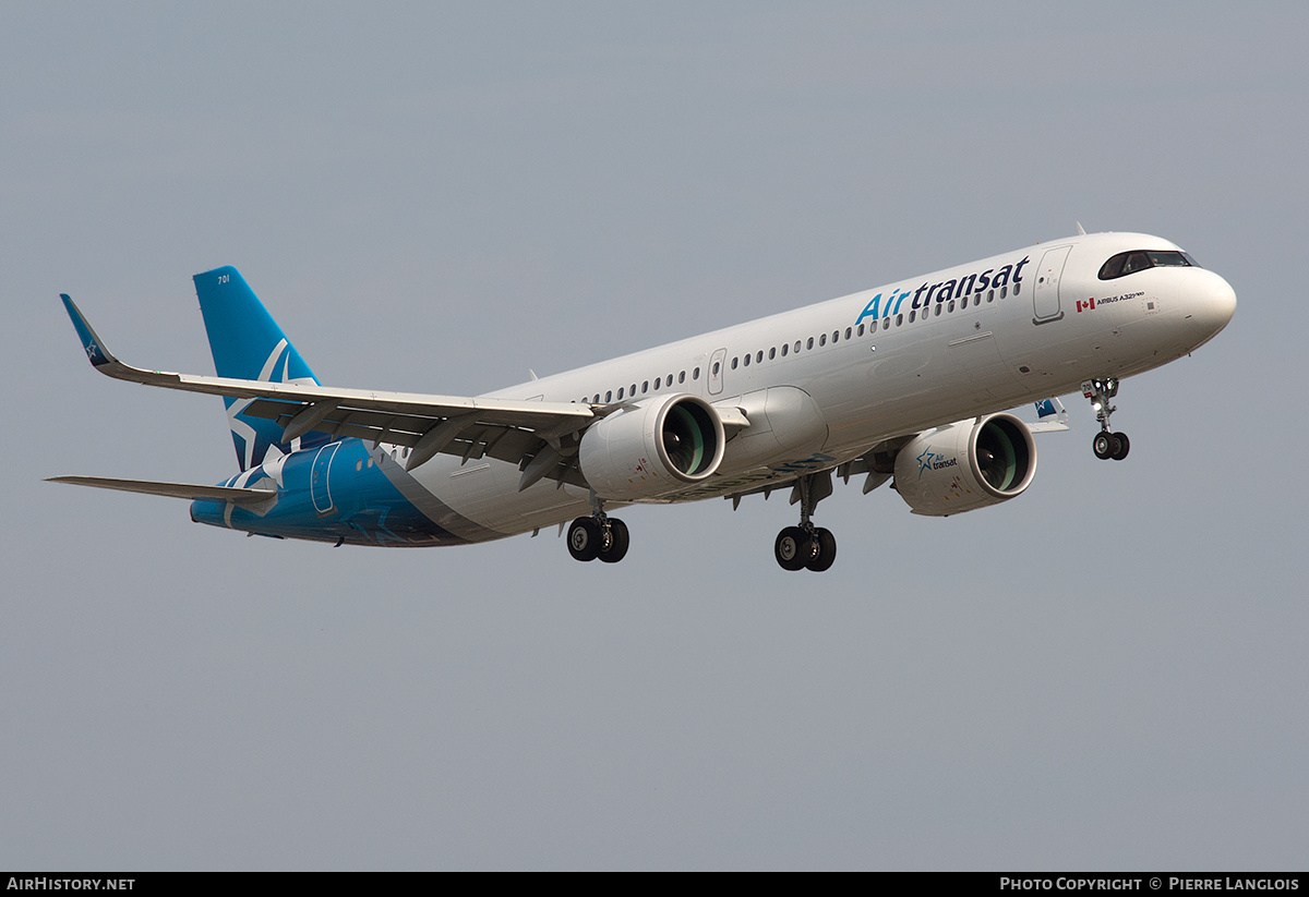 Aircraft Photo of C-GOIE | Airbus A321-271NX | Air Transat | AirHistory.net #283927