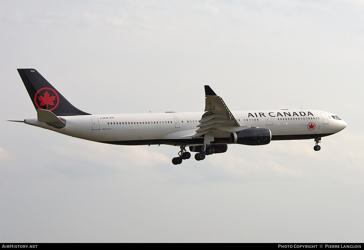 Aircraft Photo of C-GFUR | Airbus A330-343 | Air Canada | AirHistory.net #283931