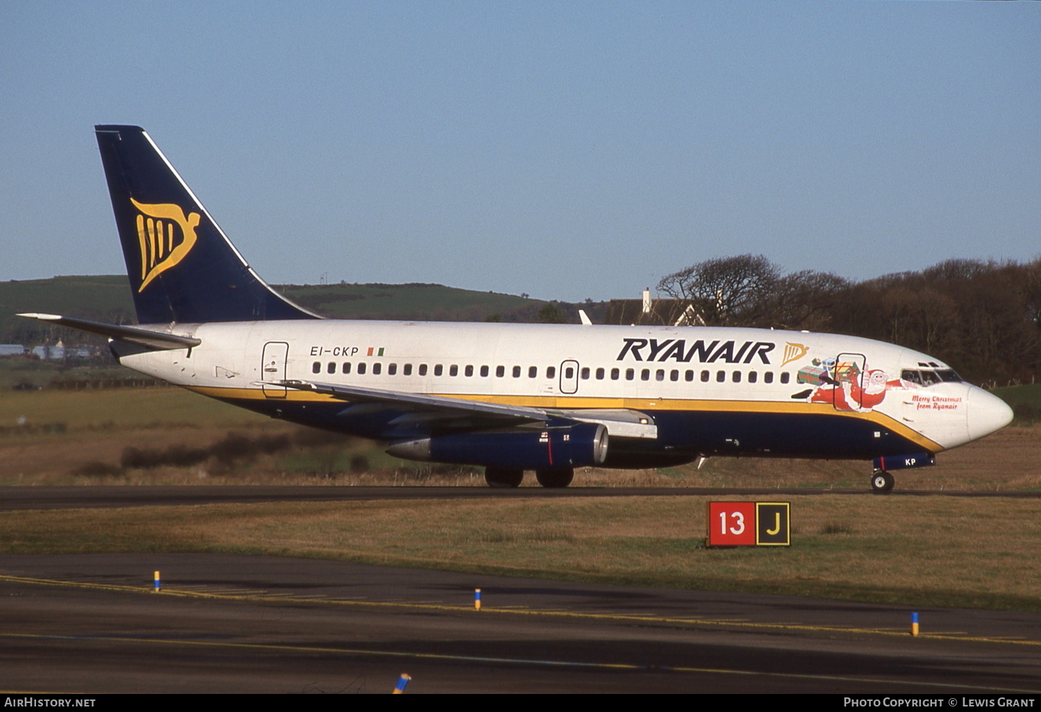 Aircraft Photo of EI-CKP | Boeing 737-2K2/Adv | Ryanair | AirHistory.net #283938
