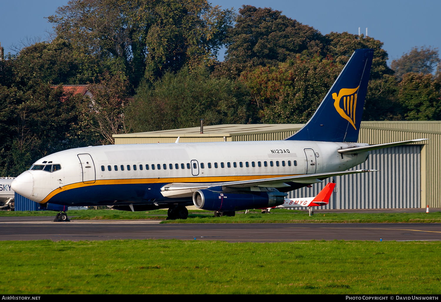 Aircraft Photo of N123AQ | Boeing 737-230/Adv | Ryanair | AirHistory.net #283955