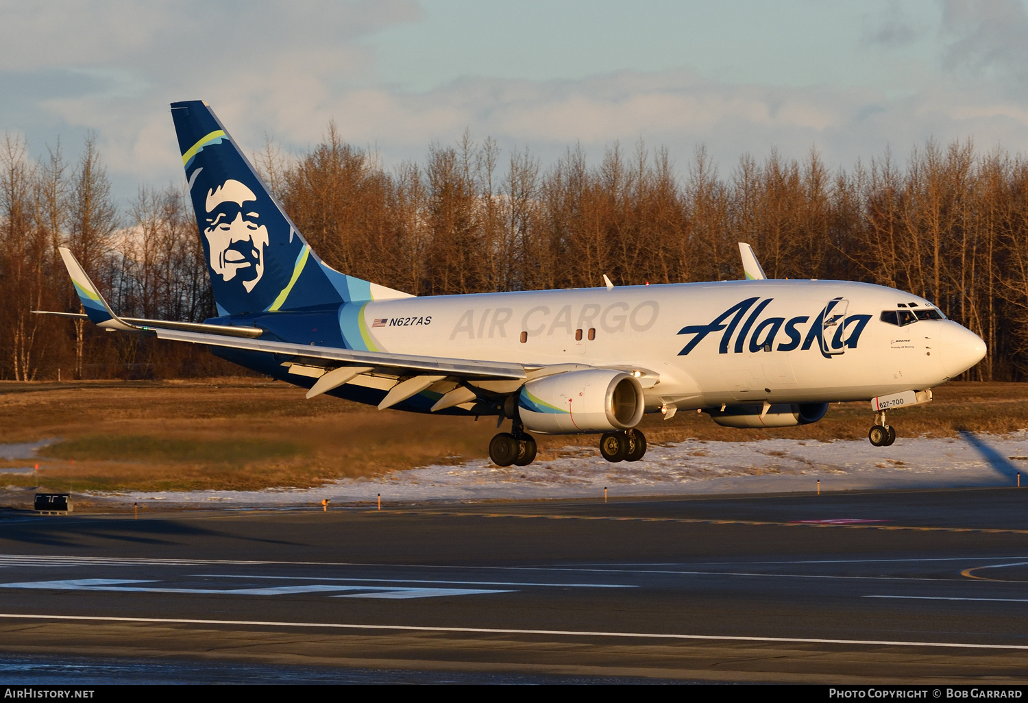 Aircraft Photo of N627AS | Boeing 737-790 (BDSF) | Alaska Air Cargo | AirHistory.net #283966