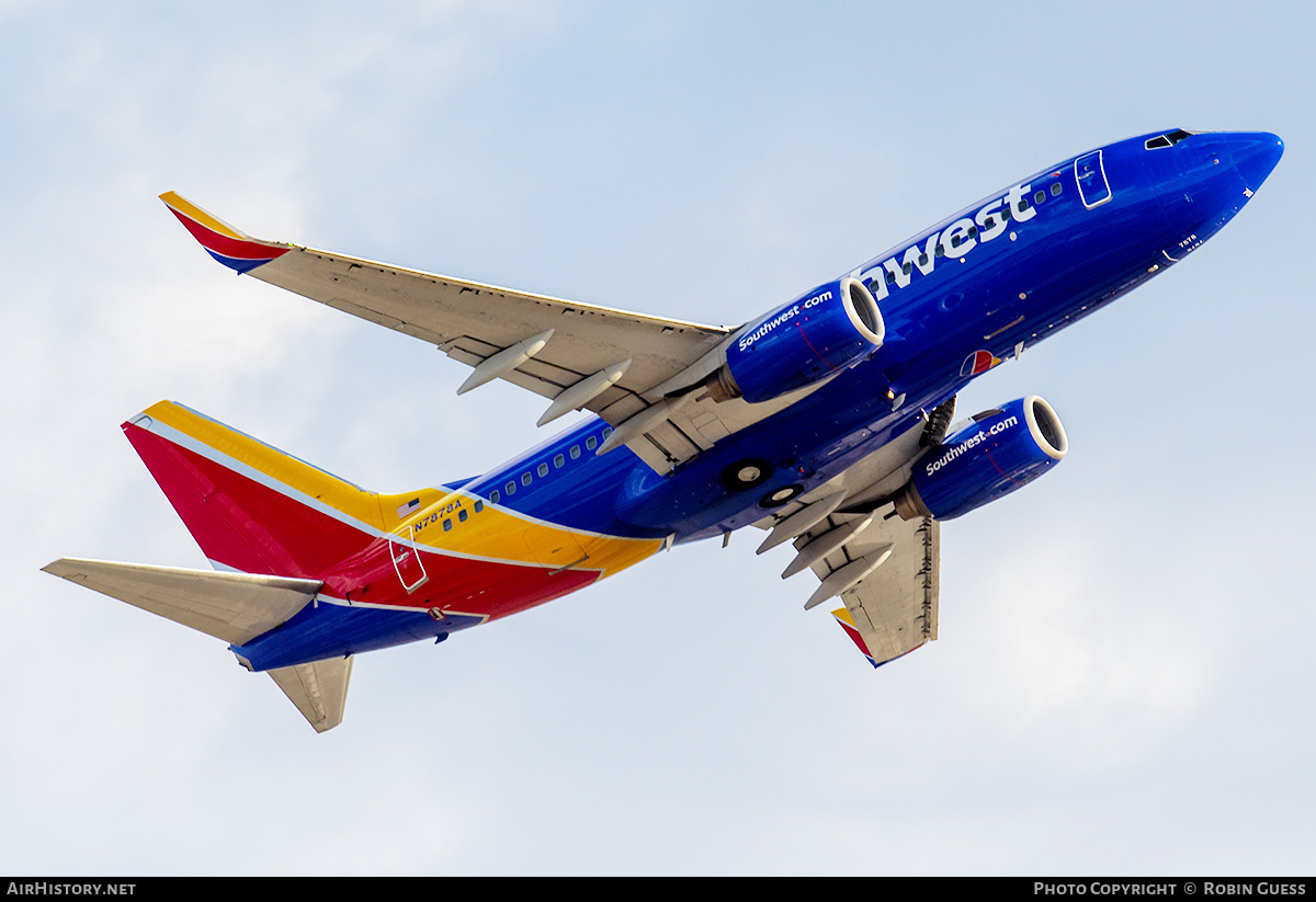 Aircraft Photo of N7878A | Boeing 737-7K9 | Southwest Airlines | AirHistory.net #283972
