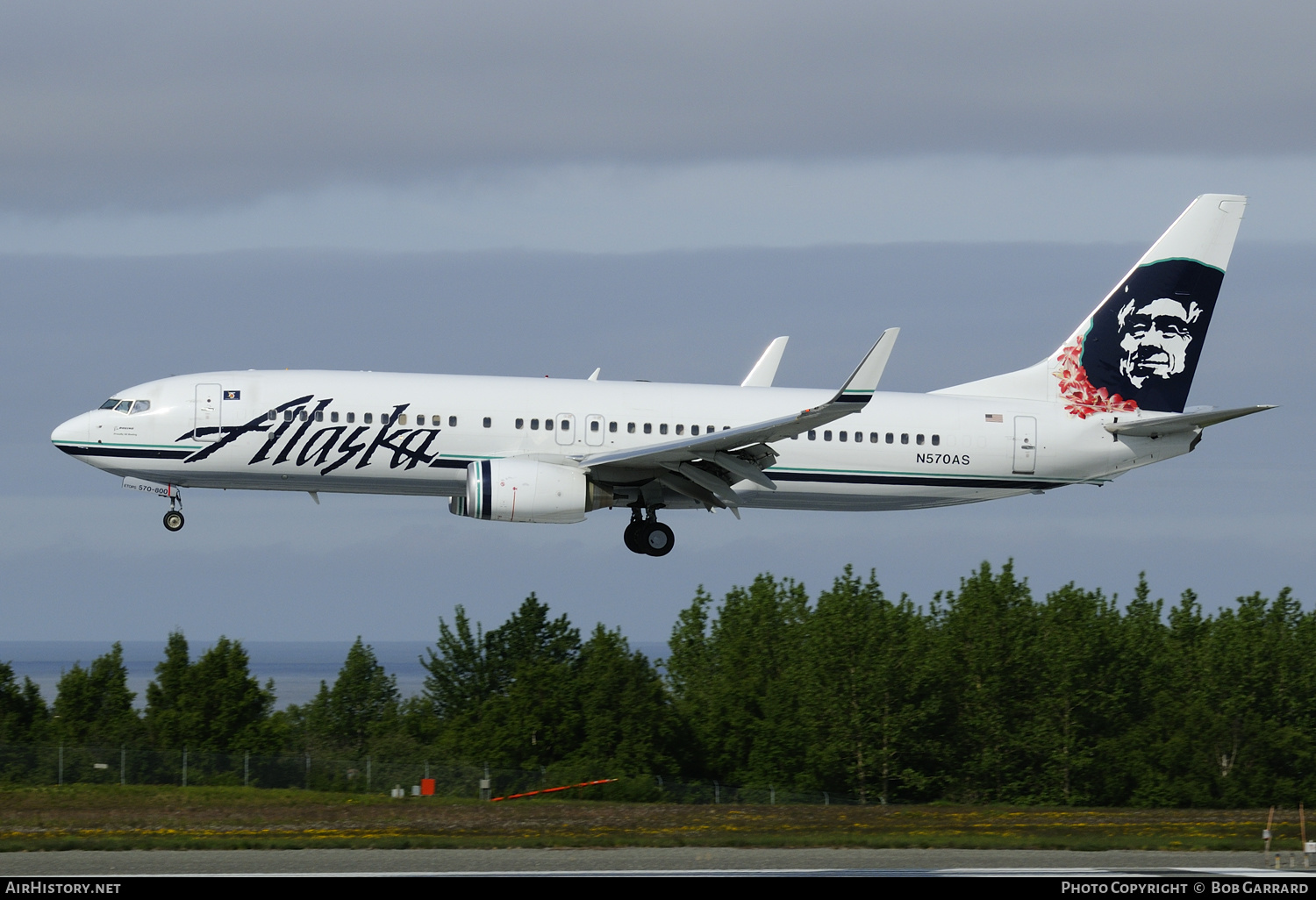 Aircraft Photo of N570AS | Boeing 737-890 | Alaska Airlines | AirHistory.net #283973