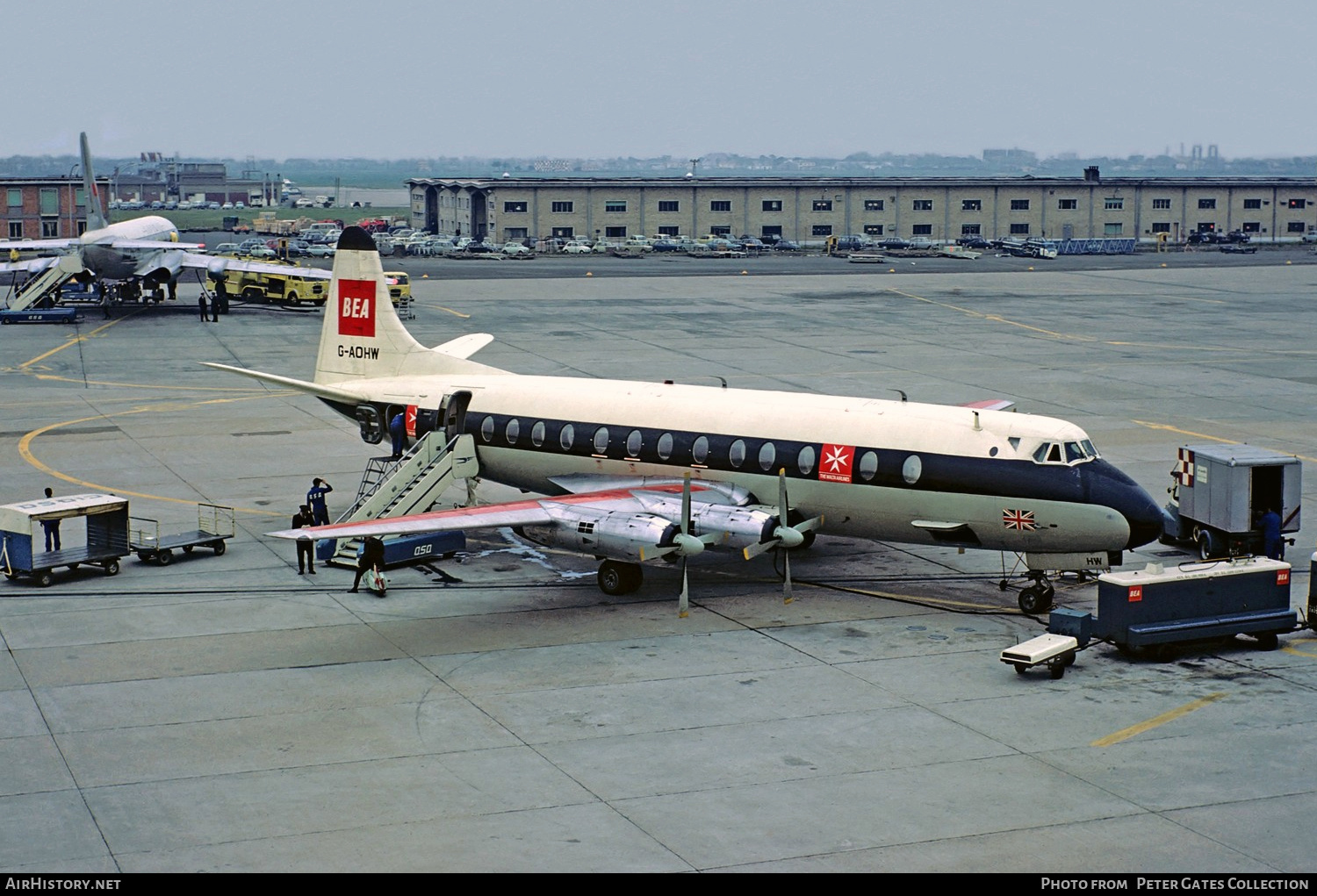 Aircraft Photo of G-AOHW | Vickers 802 Viscount | BEA - British European Airways | AirHistory.net #283983