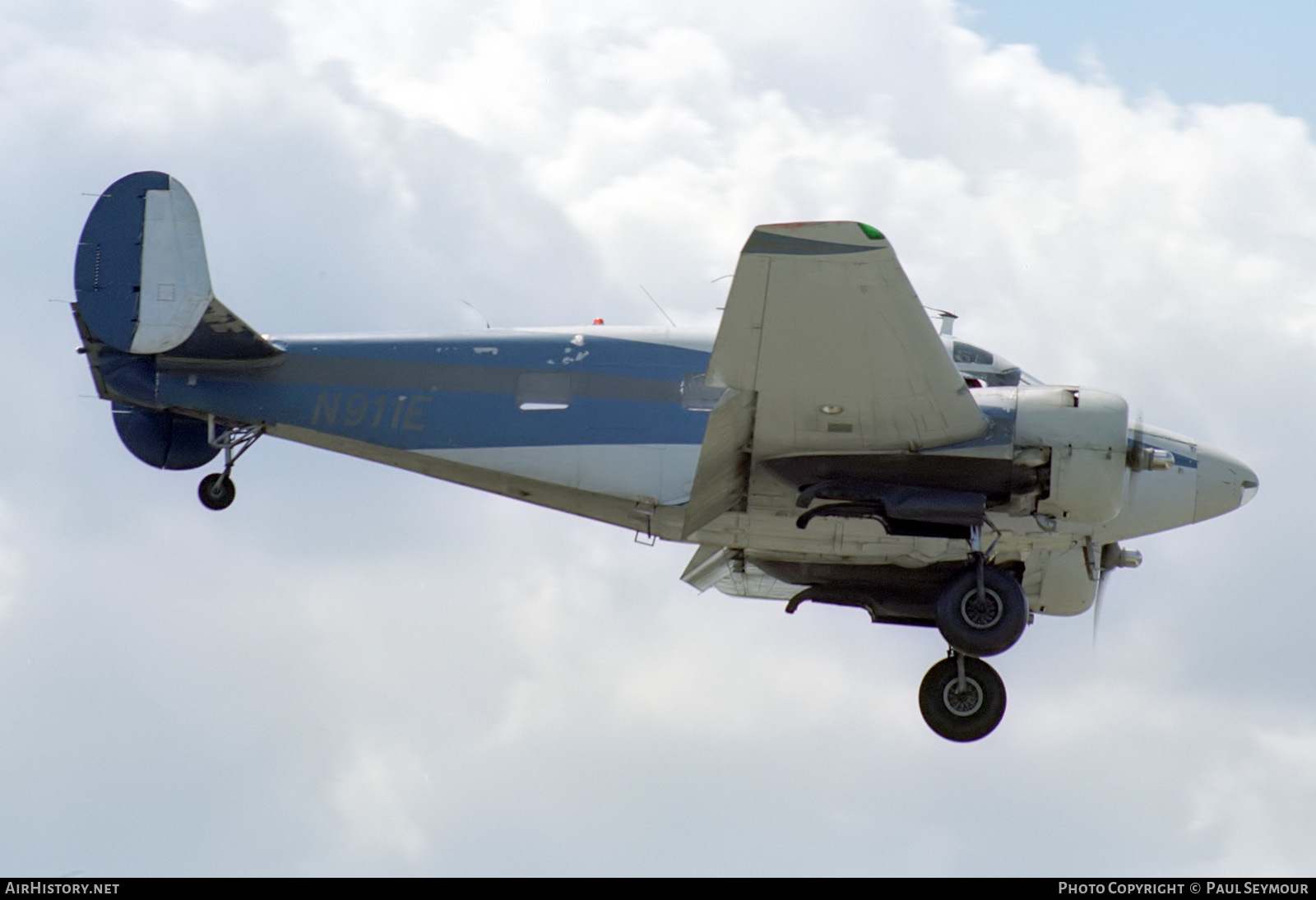 Aircraft Photo of N911E | Beech E18S | AirHistory.net #283989