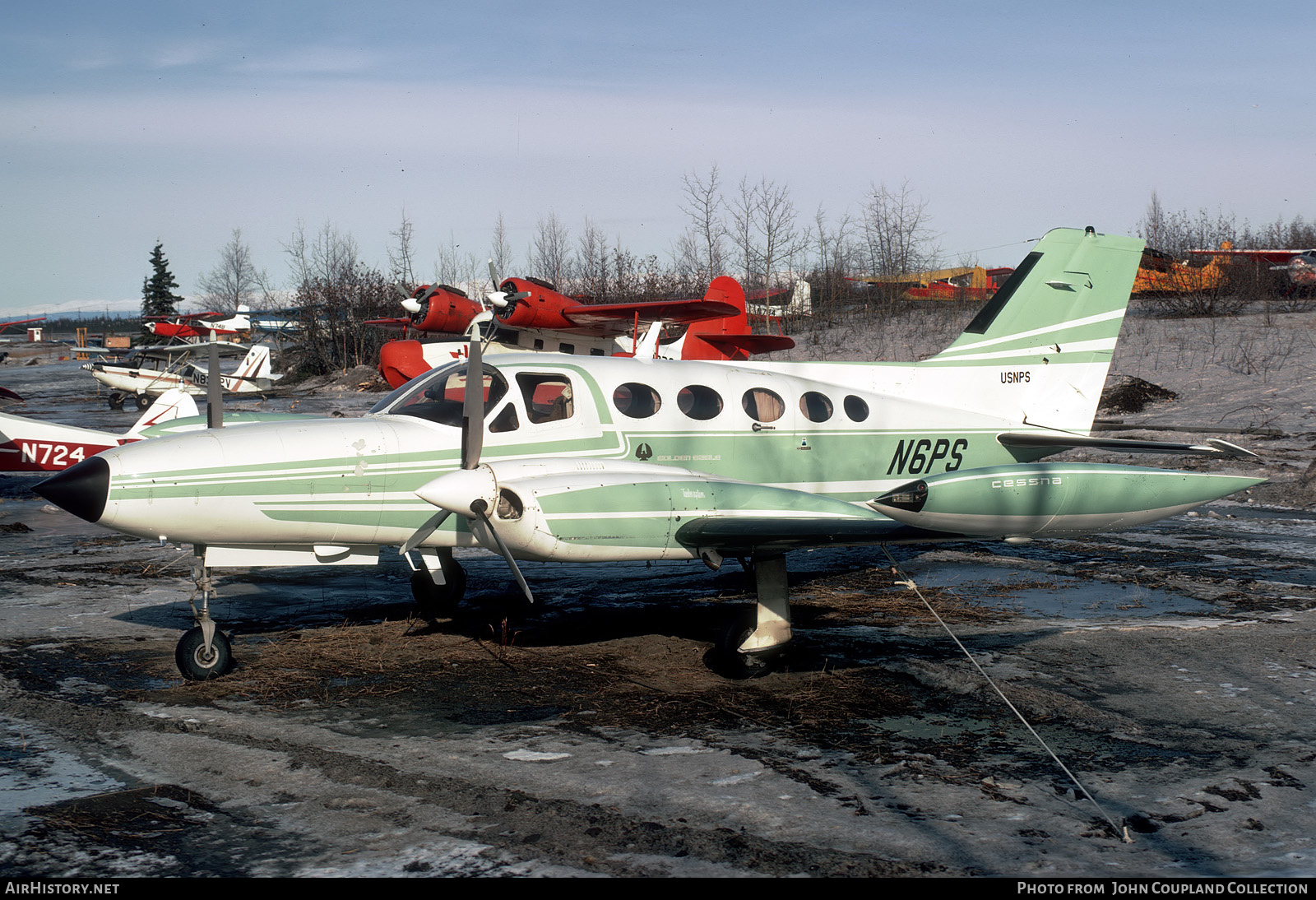 Aircraft Photo of N6PS | Cessna 421B Golden Eagle | National Park Service - USNPS | AirHistory.net #284027