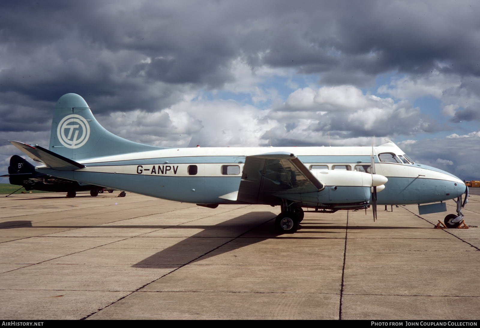 Aircraft Photo of G-ANPV | De Havilland D.H. 114 Heron 2D | TI Group Services | AirHistory.net #284038