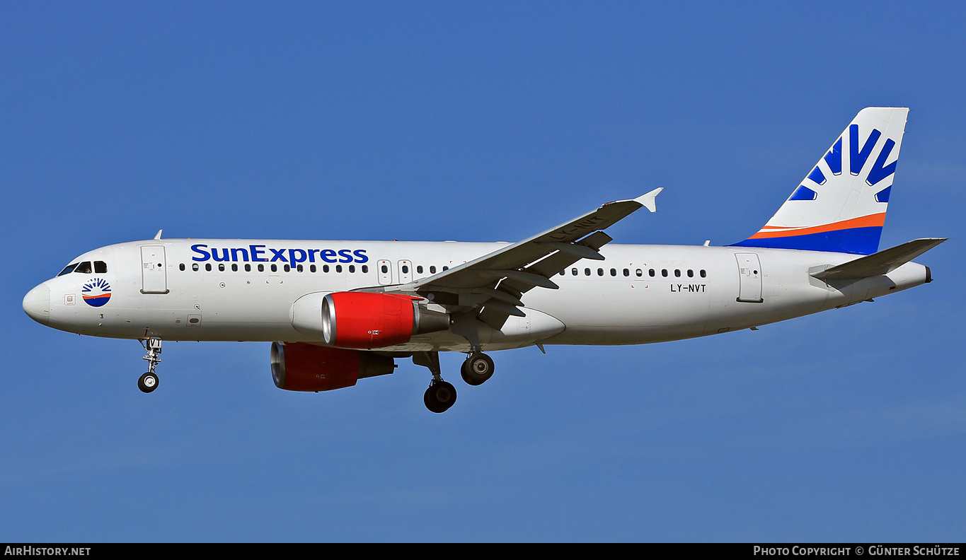 Aircraft Photo of LY-NVT | Airbus A320-214 | SunExpress | AirHistory.net #284043