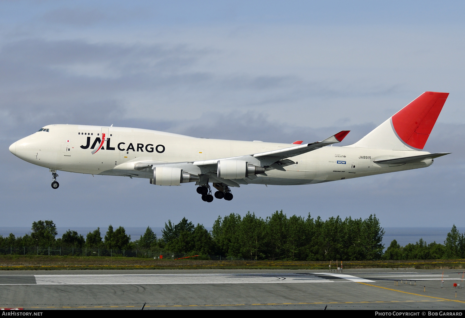 Aircraft Photo of JA8915 | Boeing 747-446(BCF) | Japan Air Lines - JAL Cargo | AirHistory.net #284053
