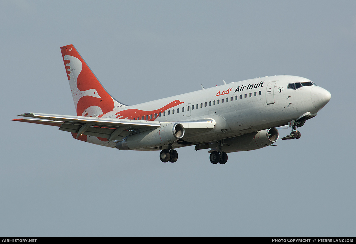 Aircraft Photo of C-GAIG | Boeing 737-2S2C/Adv | Air Inuit | AirHistory.net #284054