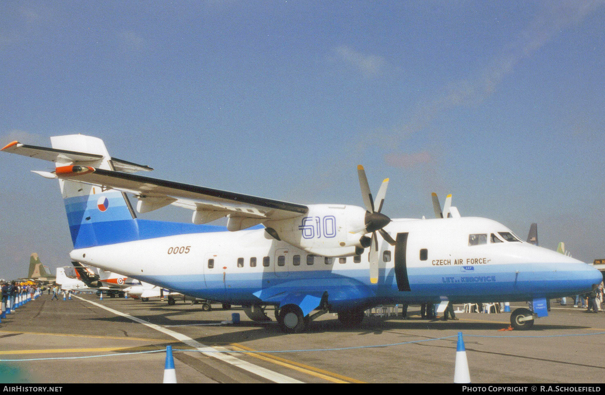 Aircraft Photo of 0005 | Let L-610M | Czechia - Air Force | AirHistory.net #284071
