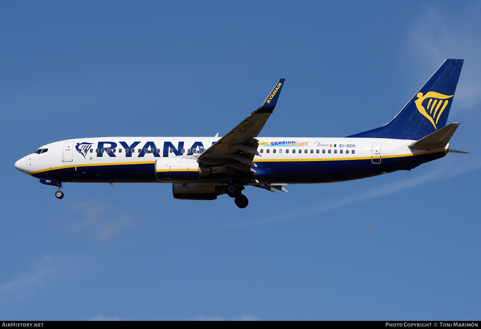 Aircraft Photo of EI-DCH | Boeing 737-8AS | Ryanair | AirHistory.net #284089