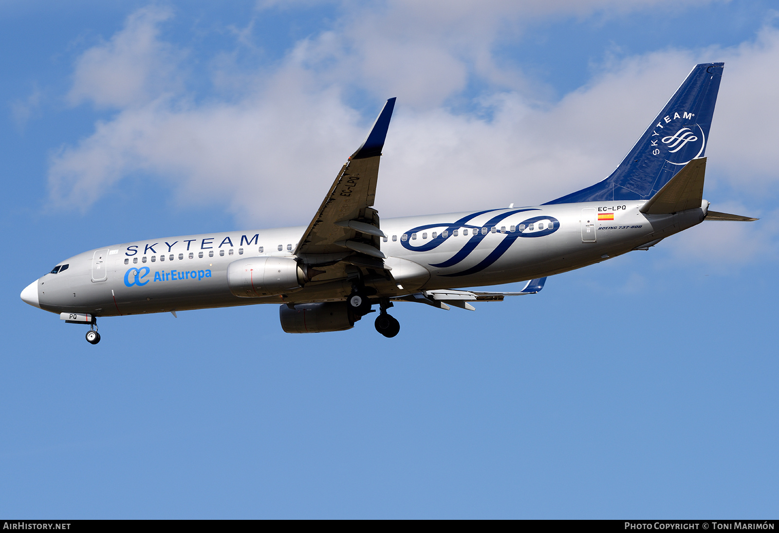 Aircraft Photo of EC-LPQ | Boeing 737-85P | Air Europa | AirHistory.net #284091