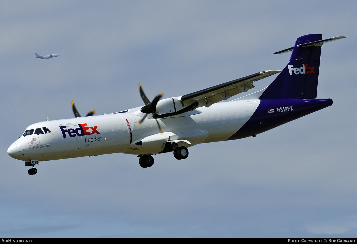 Aircraft Photo of N819FX | ATR ATR-72-212/F | FedEx Feeder | AirHistory.net #284094