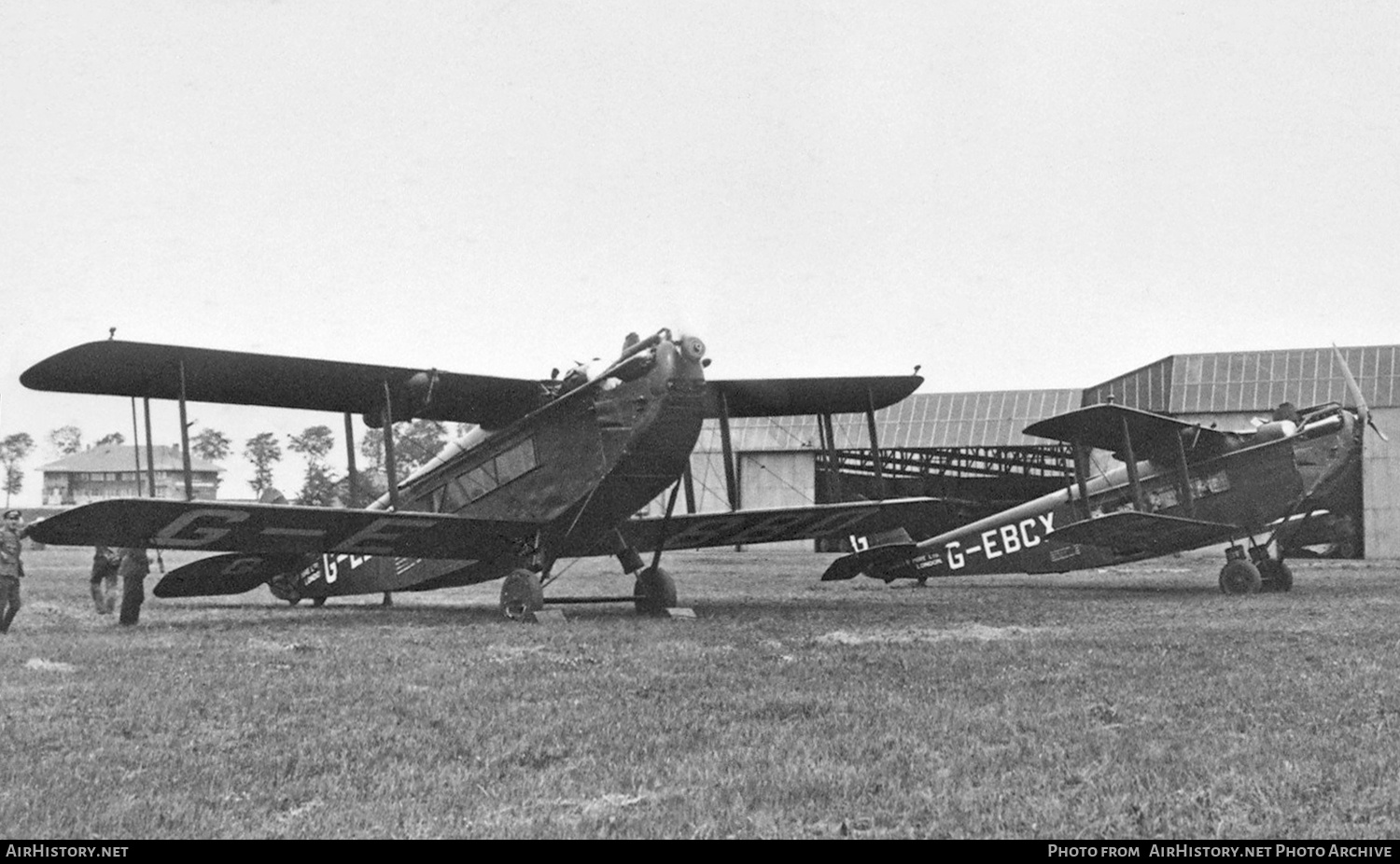 Aircraft Photo of G-EBBQ | De Havilland D.H. 34 | Daimler Hire | AirHistory.net #284098